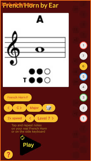 French Horn by Ear screenshot