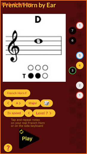 French Horn by Ear screenshot