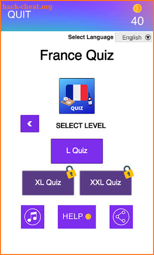 French Quiz screenshot