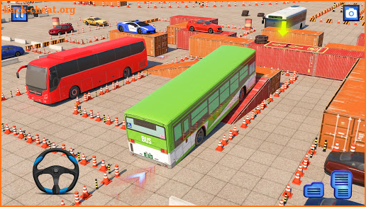 Frenzy Bus parking adventure simulator screenshot