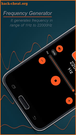Frequency Generator,Frequency Sound Generator screenshot