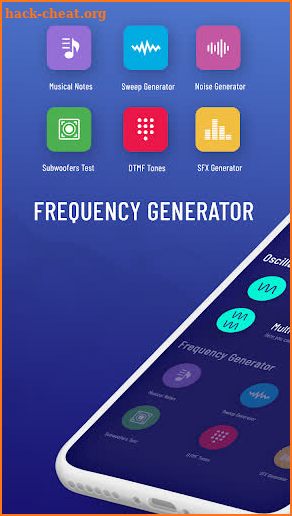 Frequency Sound Generator screenshot