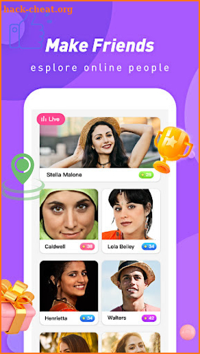 FreshChat-live video chat screenshot