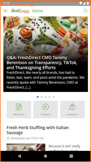 FreshConnect by FreshDirect screenshot