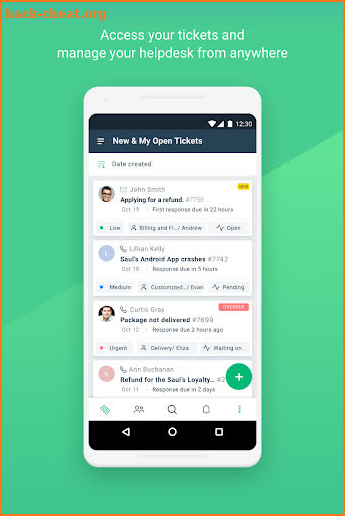 Freshdesk screenshot