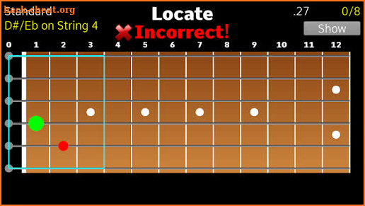 Fretboard Learn screenshot