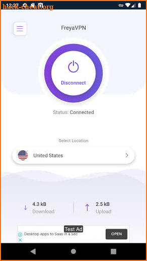 FreyaVPN screenshot