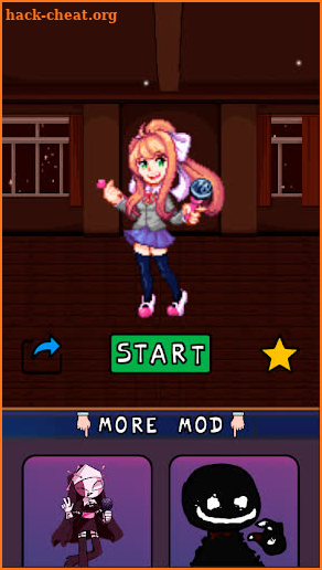 Friday Funny Mod Monika Test screenshot