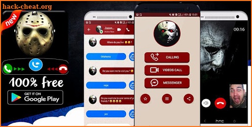 Friday The 13th Video Call & Jason Chat Simulator screenshot