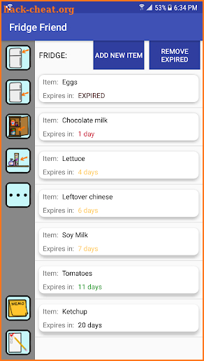 Fridge Friend screenshot