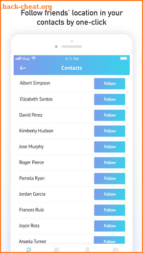 Friend Locator - GPS tracker screenshot