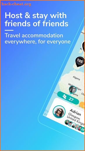 Friend Theory - Travel & Stay with Friends screenshot