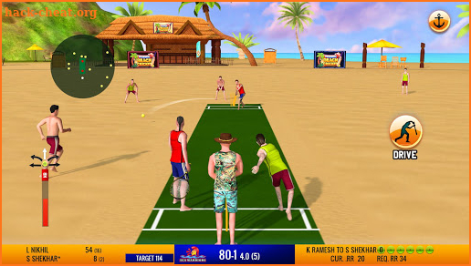 Friends Beach Cricket screenshot