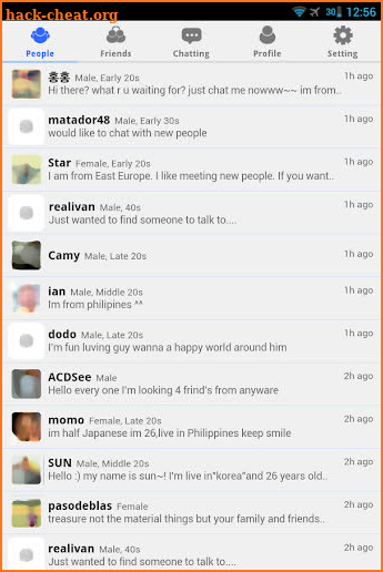 Friends Talk - Chat,Meet New People screenshot