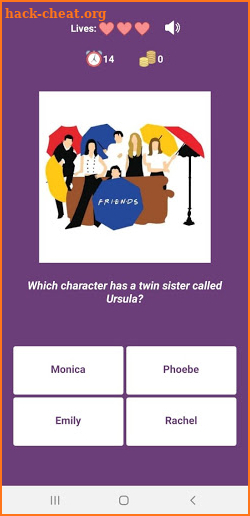 Friends The Quiz screenshot