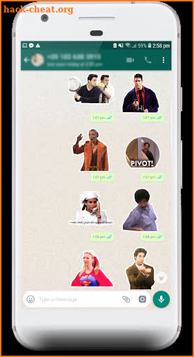 Friends TV Show Sticker for WhatsApp screenshot