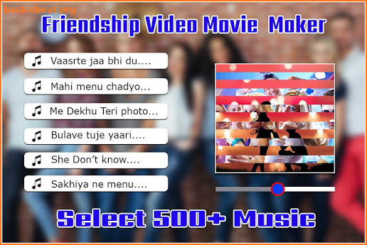 Friendship  Video Maker : BFF Movie Maker screenshot