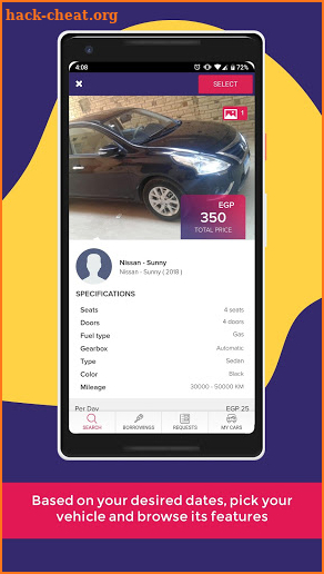 FriendyCar - Rent a car screenshot