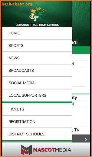 Frisco ISD Athletics screenshot