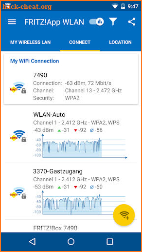 FRITZ!App WLAN screenshot