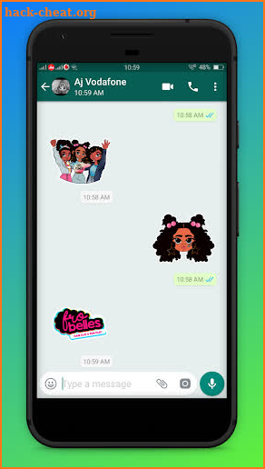 Frobellemoji Stickers screenshot