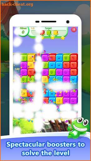 Frog Cube Blast screenshot