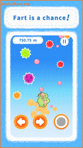 Frog Flying Sky screenshot