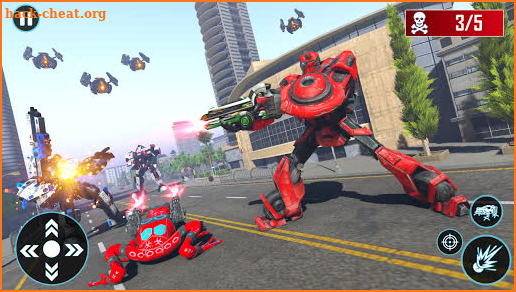 Frog Robot Car Game: Robot Transforming Games screenshot