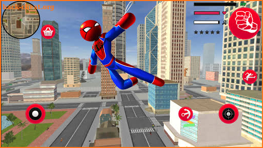 Frog-Spider StickMan Rope Hero Gangster Vegas screenshot