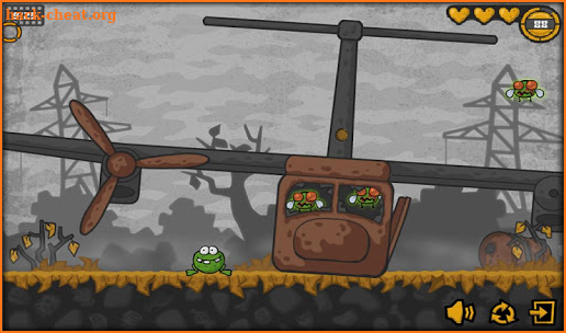 Frog vs mutant Flies : save the earth screenshot