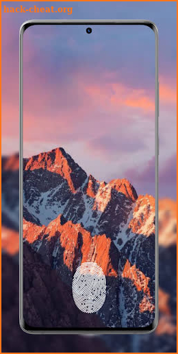 Front Screen Fingerprint lock screenshot