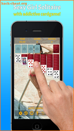 Front Sexy Girl Solitaire screenshot