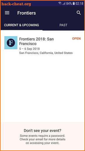 Frontiers by Slack screenshot