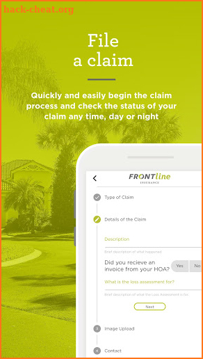 Frontline Insurance screenshot