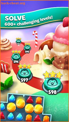 Frozen Frenzy Mania – Match 3 screenshot