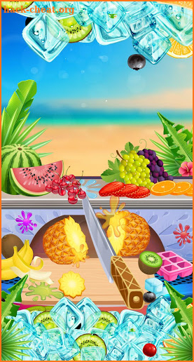 Frozen Slush Ice Candy - Rainbow Slushy Food Maker screenshot