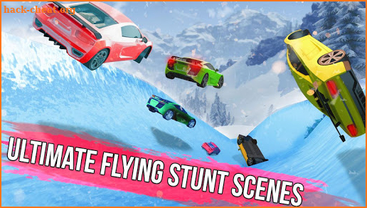 Frozen Water Slide Car Race; Aqua Park adventure screenshot