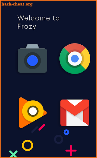 Frozy / Material Design Icon Pack screenshot