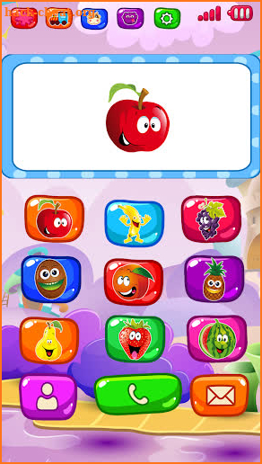 fruit & Vegetables baby phone screenshot