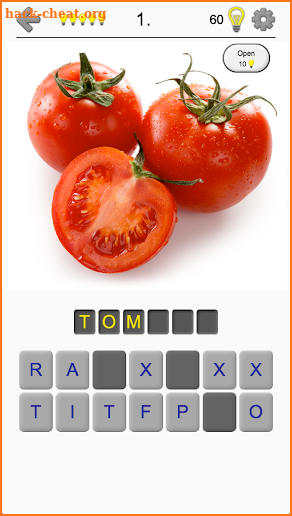 Fruit and Vegetables, Nuts & Berries: Picture-Quiz screenshot