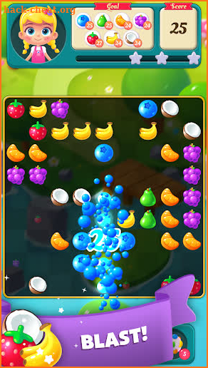 Fruit Blast Saga: Match 5 Games, Connect 5 Colors screenshot