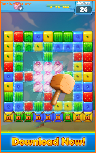 Fruit Block Blast - Cube Puzzle Legend screenshot