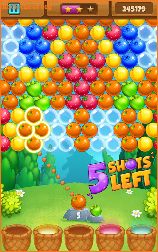 Fruit Bubble Pop screenshot