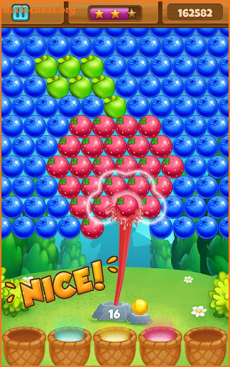 Fruit Bubble Pop screenshot