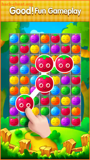 Fruit Candy Blast - Link Line puzzle game screenshot