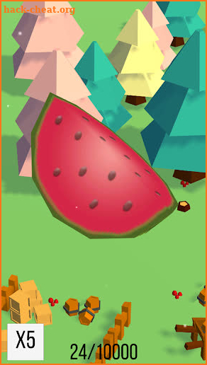 Fruit clicker screenshot