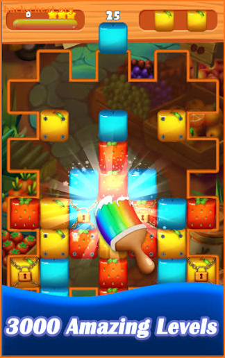 Fruit Cubes Drop screenshot