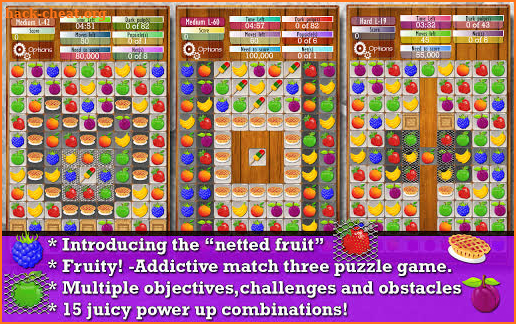 Fruit Drops 2 - Match 3 puzzle screenshot