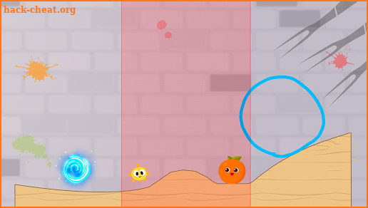 Fruit Escape: Draw Line screenshot