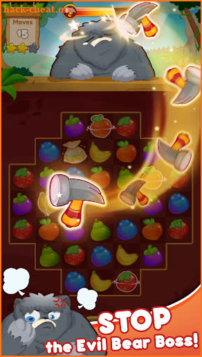 Fruit Garden: Match 3 Funny Farm screenshot